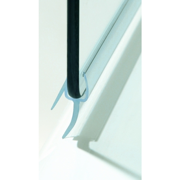 Coram Frameless Folding Bathscreen Plain Glass Chrome 5 Panel 1060mm
