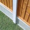 Strongcast Ultra Lightweight Slotted Concrete Fence Post. Intermediate Post 2660mm