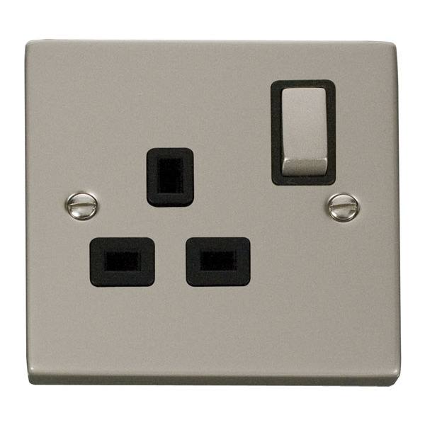 Click VPPN535BK 1 Gang 13A DP ‘Ingot’ Switched Socket Outlet