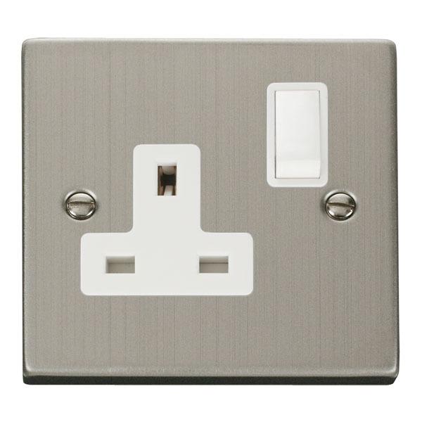 Click VPSS035WH 1 Gang 13A DP Switched Socket Outlet