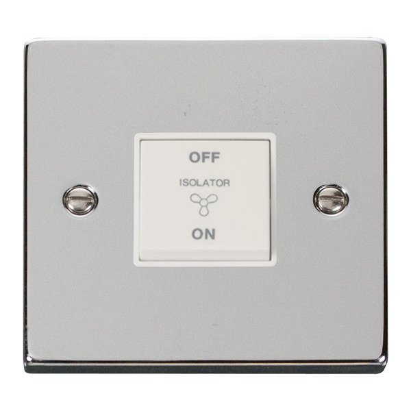Click VPCH020WH 10A 1 Gang 3 Pole Fan Isolation Switch