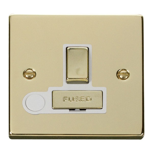 Click VPBR551WH 13A Fused ‘Ingot’ Switched Connection Unit With Flex Outlet