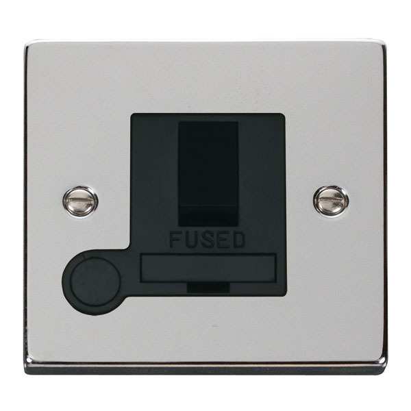 Click VPCH051BK 13A Fused Switched Connection Unit With Flex Outlet