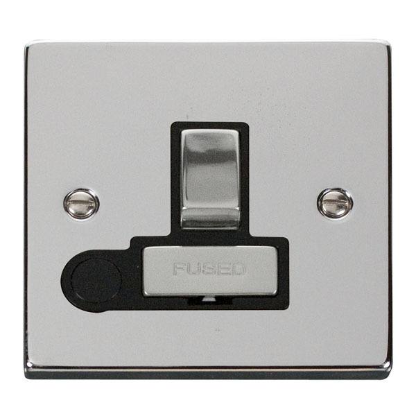 Click VPCH551BK 13A Fused ‘Ingot’ Switched Connection Unit With Flex Outlet