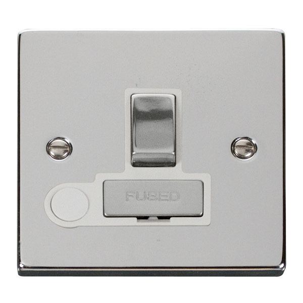 Click VPCH551WH 13A Fused ‘Ingot’ Switched Connection Unit With Flex Outlet