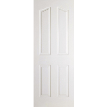 2040X726X40Mm Mayfair 4P Shaped Top White Moulded