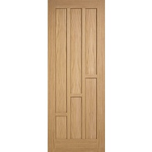 2040X726X40Mm Oak Coventry 6 Panel Prefinished
