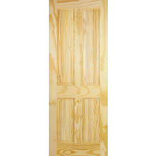 78X24 4 Panel Clear Pine