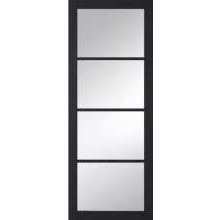 78X24 Dark Charcoal Soho Glazed Internal Door