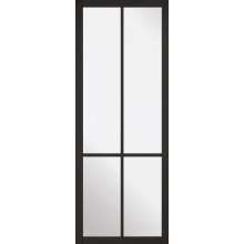 78X27 Black Liberty Glazed Internal Door
