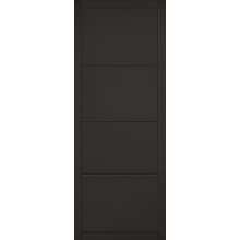 78X30 Black Soho Solid Internal Door