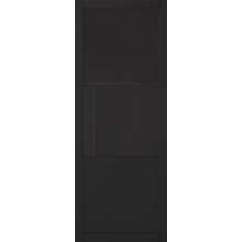 78X30 Black Tribeca 3L Solid Internal Door 
