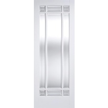 78X30 Manhattan Clr Bev Glass White Prime Plus