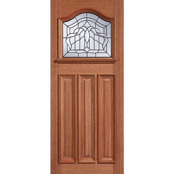 esate crown glazed hardwood door