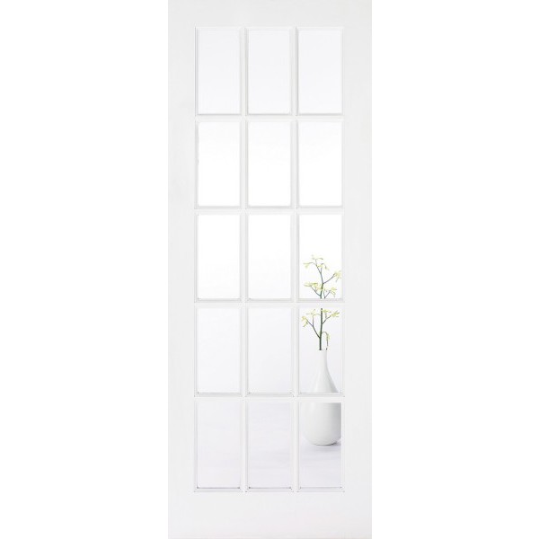 LPD White SA Glazed 15L Door 1981x762mm (30")