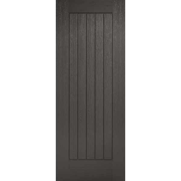 Embossed Norfolk Pre-Finished Charcoal Grey Doors 762 x 1981