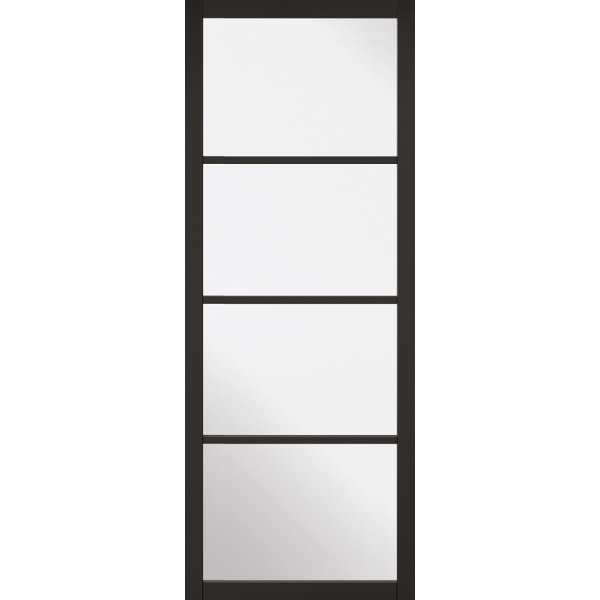 Soho 4L Primed Black Doors 838 x 1981