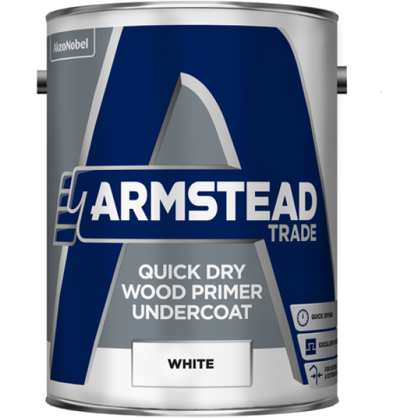 Armstead Quick Dry Wood Primer Undercoat 5L
