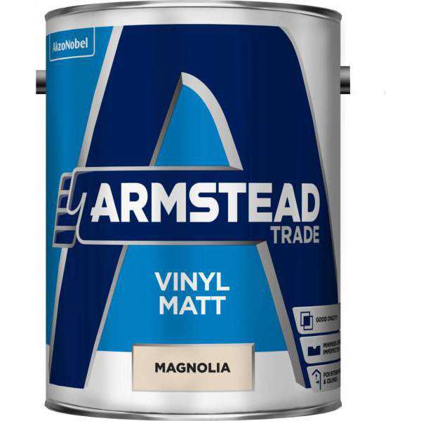 Armstead Trade 5ltr Vinyl Matt Magnolia
