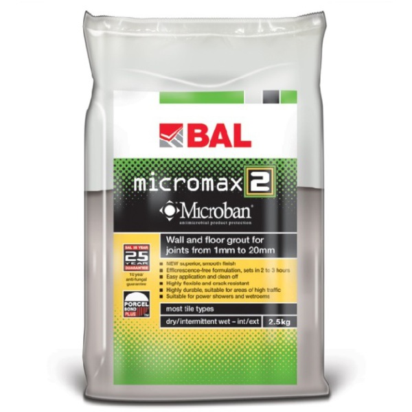BAL MICROMAX2 Anthracite 2.5kg