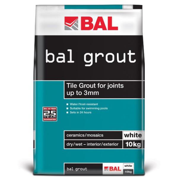 Bal Wall Grout White 3.5kg