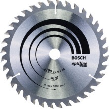 Bosch 190mm Optiline Circ Saw Blade 2608 640 613