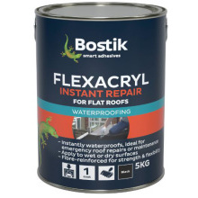 Bostik Flexacryl Instant Repair Waterproof Compound Black 2.5kg
