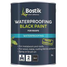 Bostik Waterproof Bitumen Paint Black 5L