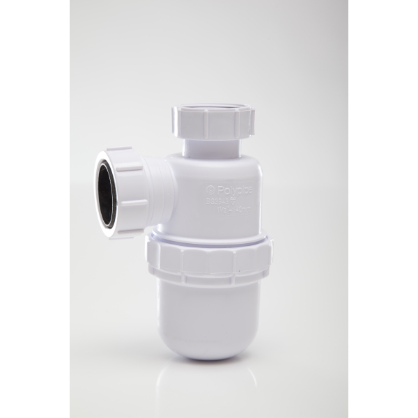 Polypipe 40mm Bottle Trap Seal White 76mm