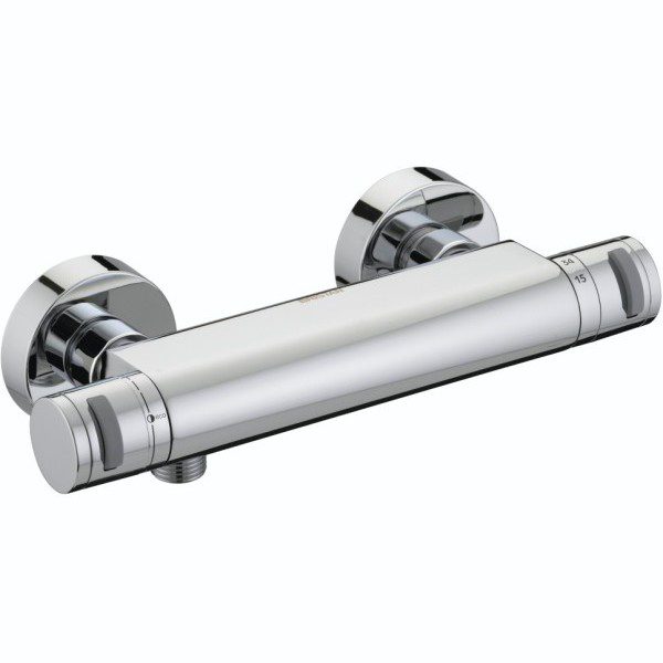 Bristan Artisan Thermostatic Surface Mounted Bar Valve Only with Fast Fit Connections Chrome