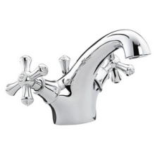 Bristan Colonial Basin Mixer with Pop Up Waste 110mm Gold Plated