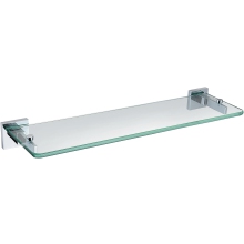 Bristan Square Glass Shelf
