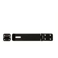 CB Safety Hasp & Staple Extruded Black 150mm