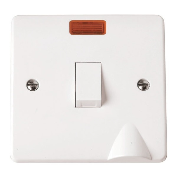 Click CMA023 20A DP Switch With Flex Outlet & Neon