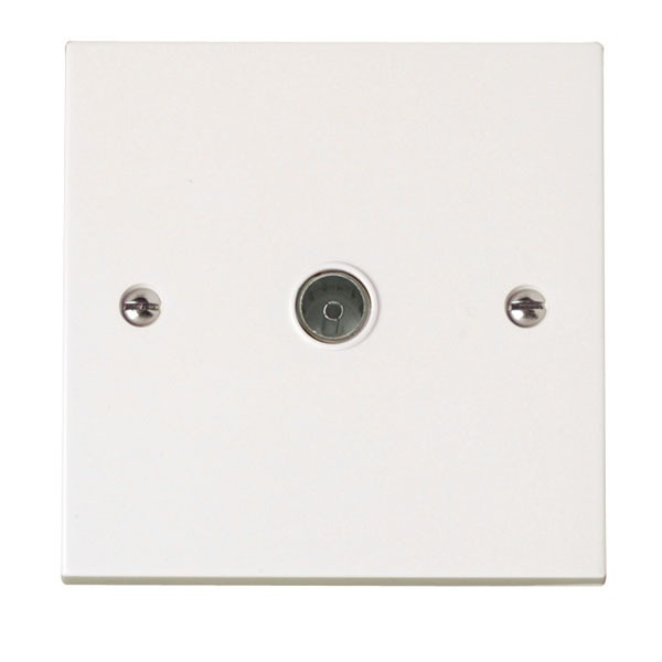 Click PRW065 Single Coaxial Socket Outlet
