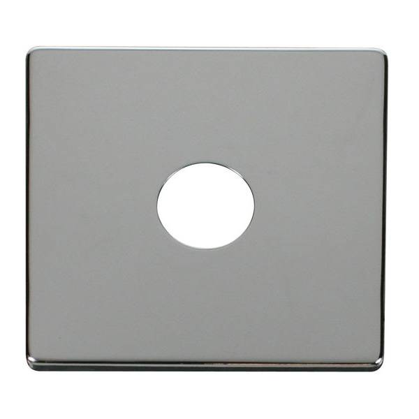 Click SCP221CH 1 Gang Toggle Switch Cover Plate - Chrome