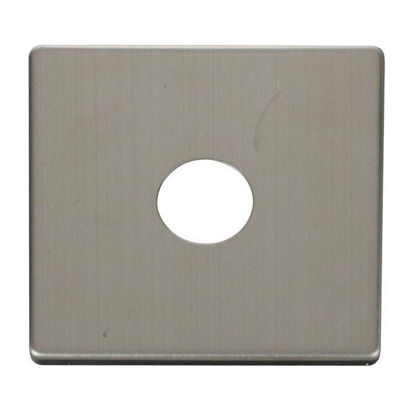 Click SCP221SS 1 Gang Toggle Switch Cover Plate - Stainless Steel