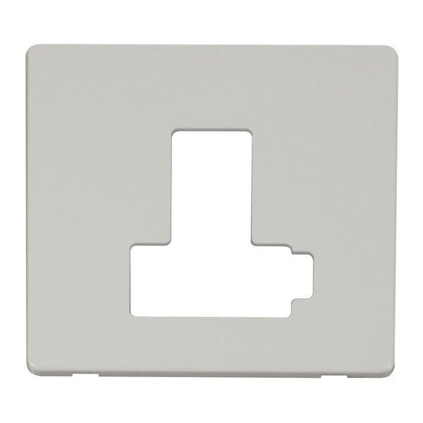 Click SCP451PW Switched Connection Unit (Lockable) Cover Plate - White