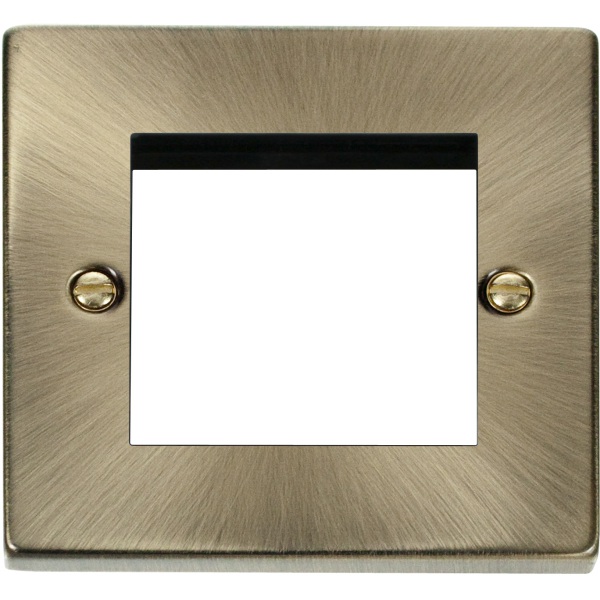 Click VPAB311 Single Plate (Twin Media Module Aperture)