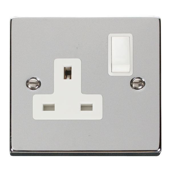 Click VPCH035WH 1 Gang 13A DP Switched Socket Outlet