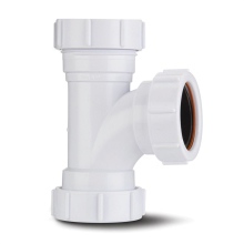 Compression Waste Equal Tee White 40mm