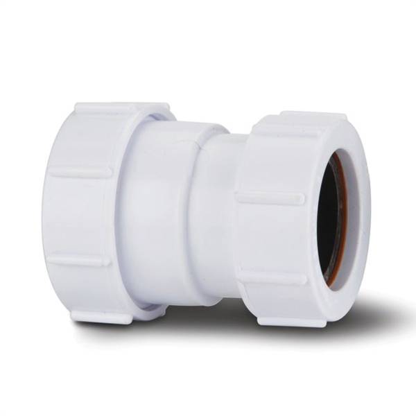 Polypipe Waste Compression Reducer 40mm x 32mm White