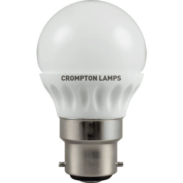 Crompton LEBC4WW 4W LED Round Opal BC