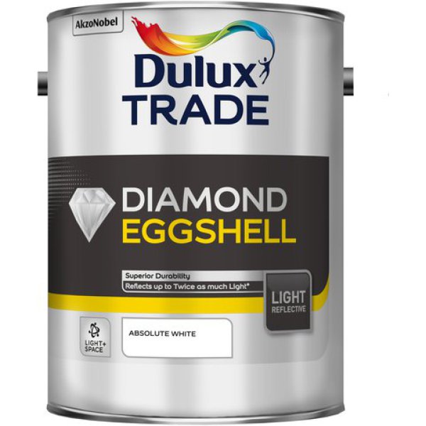 Dulux Trade Diamond Q/Dry Eggshell Bril White 2.5L