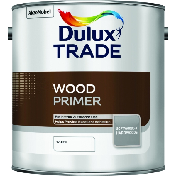 Dulux Trade Q/Dry Wood Primer Undercoat White 2.5L