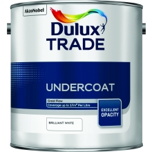 Dulux Trade Undercoat Brilliant White 2.5ltr
