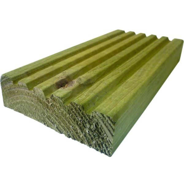 Easi Deck Green Treated Decking 32 x 100mm x 4.2m