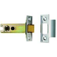 Easi-T Heavy Sprung Tubular Latch Satin Stainless Steel 76mm