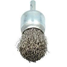 End Brush with Spindle 25x6mm