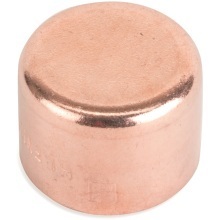 End Feed Stop End Copper 22mm